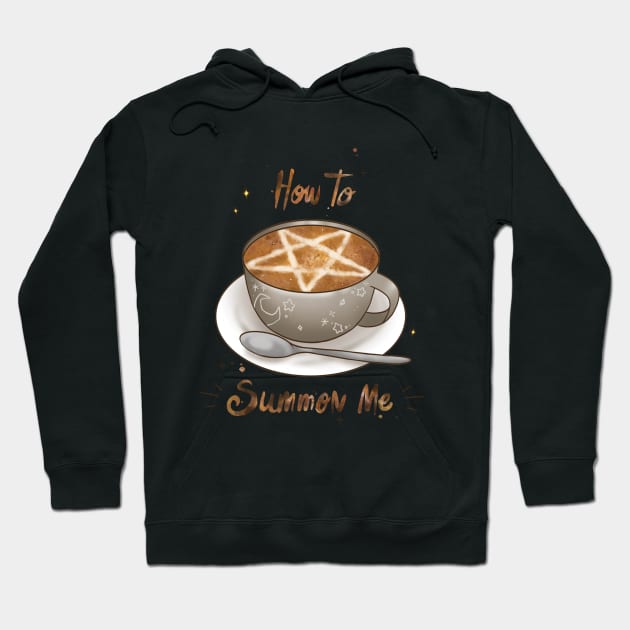 Funny Coffee Design - Perfect for Halloween Hoodie by TheGhoulishGarb